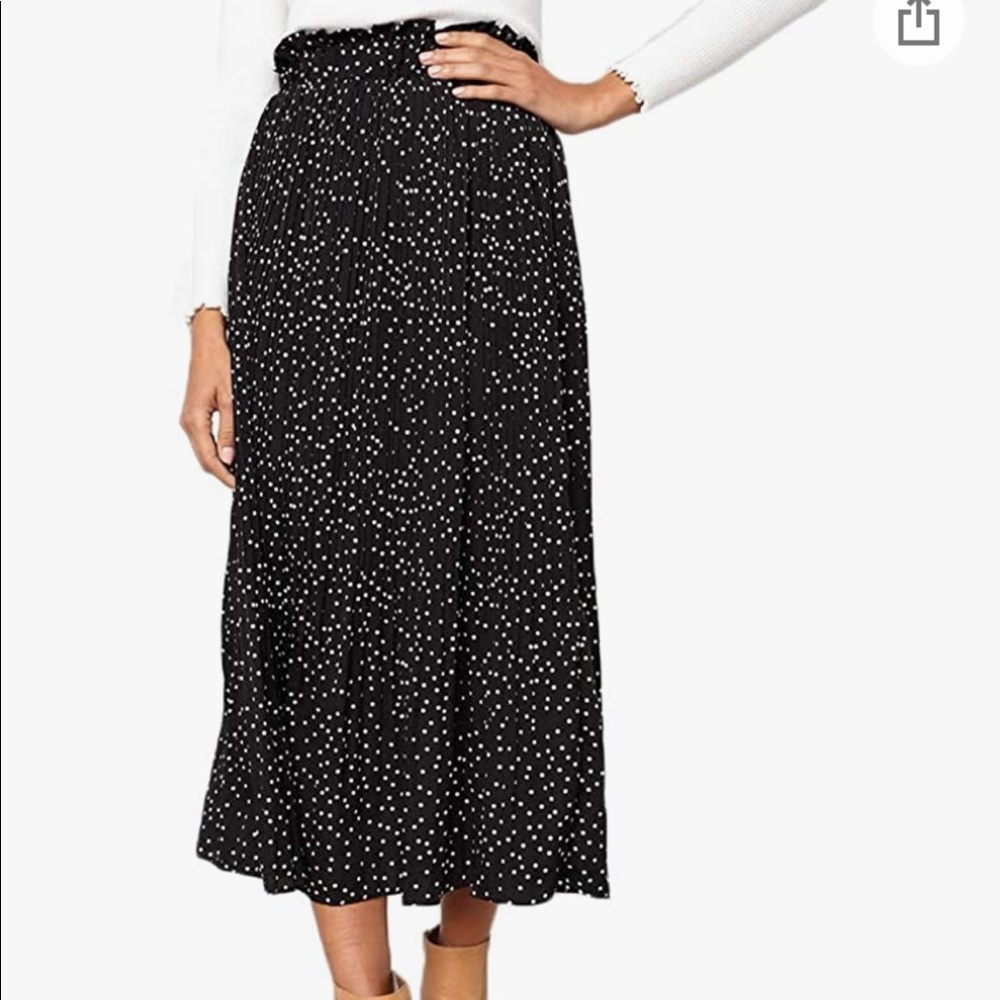 Black and White Skirt